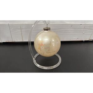 Vintage Precious Moments Enesco Rejoice O Earth Christmas Ornament with Stand